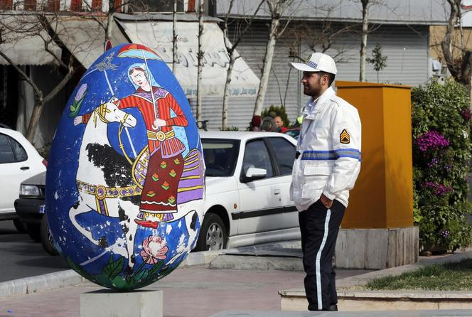 Przygotowania do perskiego Nowego Roku „Nowruz” w Teheranie