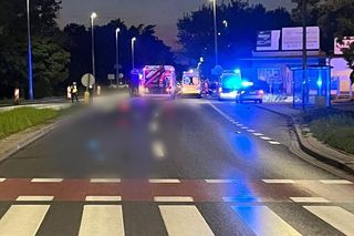 Śmiertelny wypadek na Szosie Bydgoskiej w Toruniu. Pieszy zginął na pasach