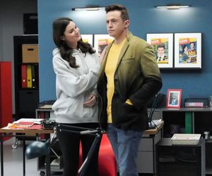 Barwy szczęścia odc. 3186. Weronika (Maria Świłpa), Błażej Modrzycki (Piotr Ligienza)