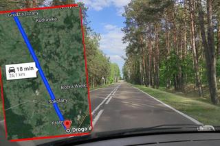 Najdłuższy prosty odcinek drogi w Polsce. Ta trasa to istna perełka. Czy wiesz, gdzie jest?