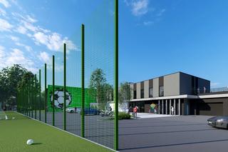 Wizualizacja kompleksu sportowego w Zawadzie