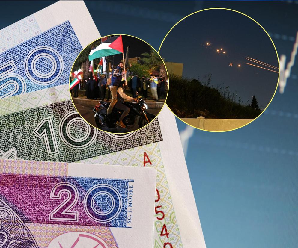 Atak Iranu na Izrael. Co dzieje się z polskim złotym? 