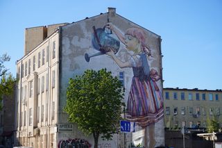 Ten mural jest znany na całym świecie. Zachwyciła się nim legenda