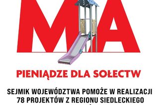 Blisko 2 mln 400 tys. zł trafi do sołectw z regionu siedleckiego i powiatu mińskiego