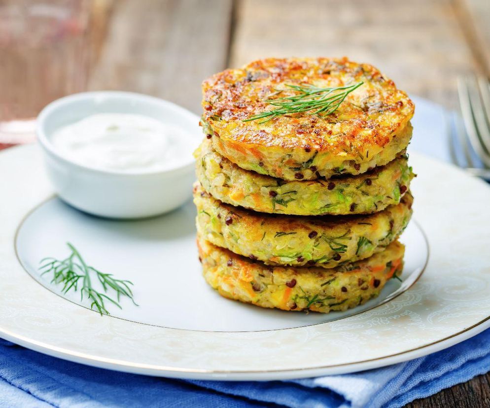 kotleciki z cuknii i ciecierzycy