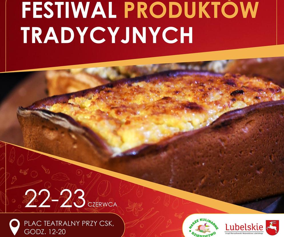 Lubelski Festiwal produktów tradycyjnych przed CSK - plakat