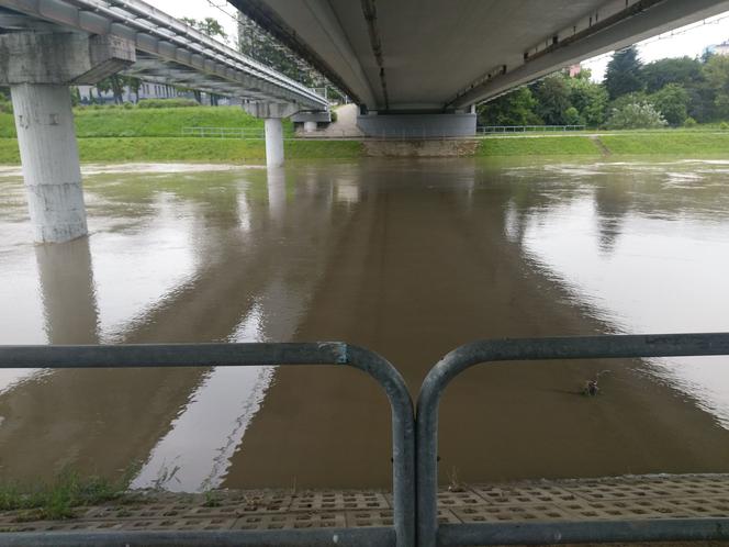 Wisłok zbliża się do progu alarmowego - 23 czerwca