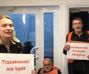 Ostatnie Pokolenie okupuje sztab Rafała Trzaskowskiego!   