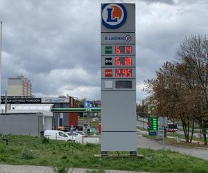 Ceny paliw na stacjach w Sosnowcu w październiku 2023