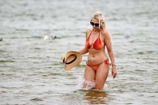 Sylwia Gliwa wypoczywa nad morzem