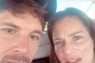 Mikołaj Roznerski (Marcin w M jak miłość) z Anną Dereszowską)