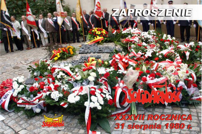 Rocznica porozumień sierpniowych w Łodzi