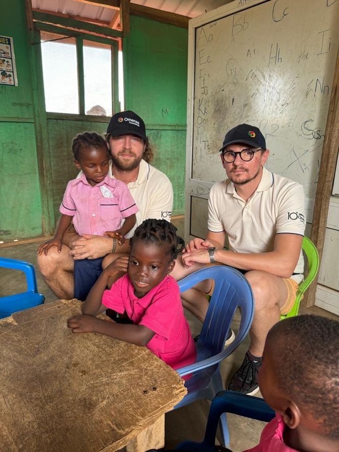 Łukasz Lis w Afryce