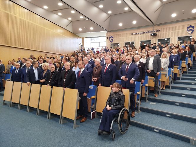 Inauguracja roku akademickiego 2025/2026 w murach Uniwersytetu w Siedlcach