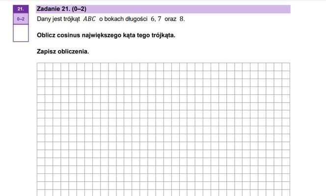 Matura próbna matematyka 2023 - CKE (wrzesień 2022)