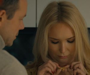 	Barwy szczęścia odc. 3199. Bruno (Lesław Żurek), Karolina (Marta Dąbrowska)