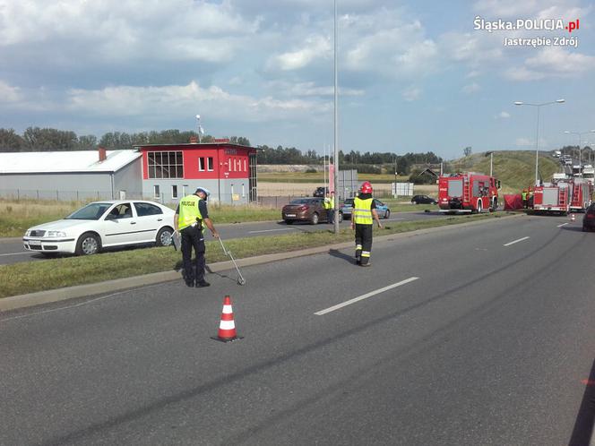 Jastrzębie-Zdrój: Śmiertelny wypadek motocyklisty [ZDJĘCIA]