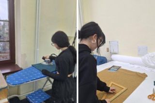 Uczniowie Technikum Przemysłu Mody uszyli poduszki dla dzieci ze szpitala