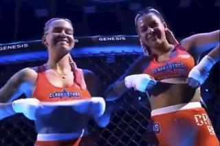 zawodniczki MMA po walce