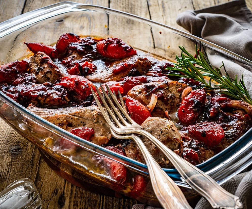 pikantna karkówka z warzywami