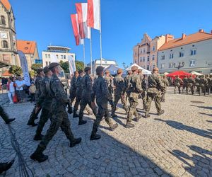 Przysięga żołnierzy WOT w Tarnowskich Górach