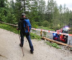 Burze na Podhalu doprowadziły do poważnych zniszczeń. Gorskie szlaki zostały zalane [GALERIA, WIDEO]