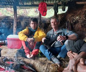 Rysiek Pawłowski w Papui Nowej Gwinei. Wraz z Tomkiem Brylem wszedł na Mount Giluwe (4368 m n.p.m.) 