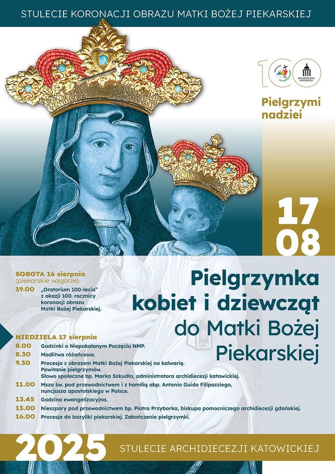 Kobiety z całej Polski przyjdą do Piekar Śląskich. Znamy szczegółowy program pielgrzymki
