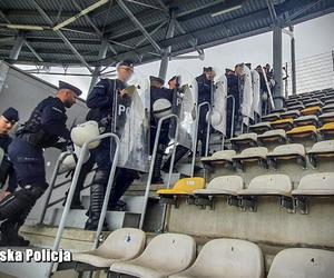 Policjanci trenowali na Jancarzu w Gorzowie