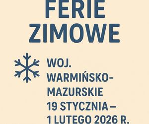 Ferie zimowe 2025/2026