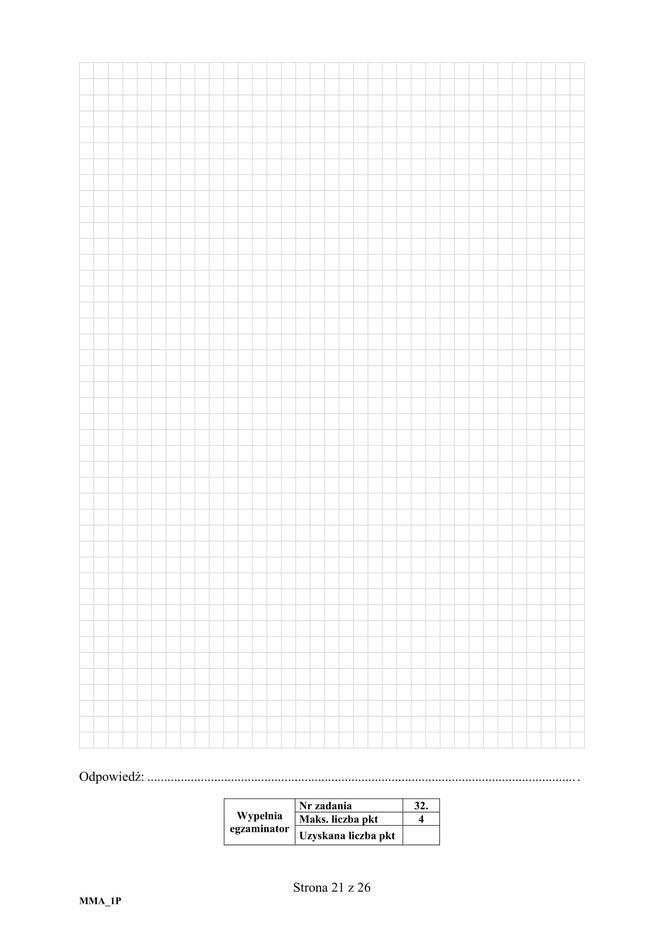 ARKUSZE CKE - Matura matematyka - poziom podstawowy 9.06.2020