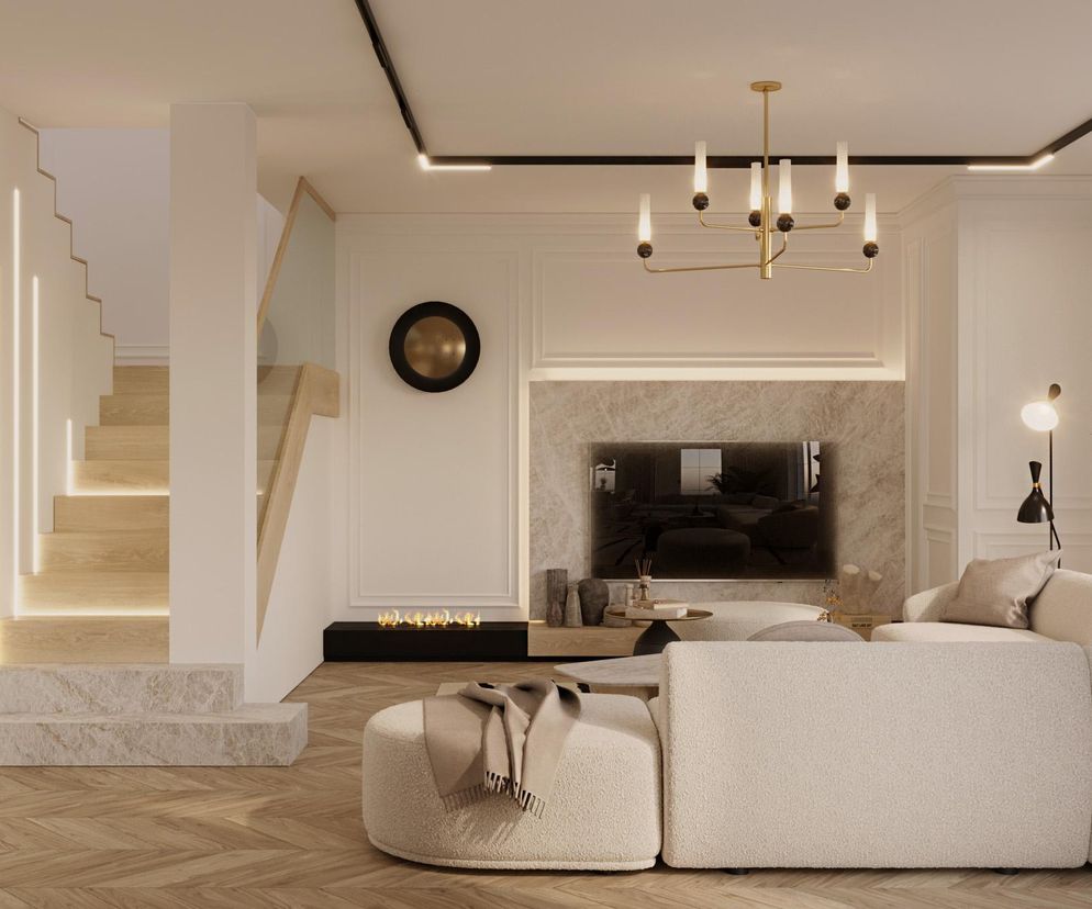 Beżowe wnętrza w stylu quiet luxury. Luksus, który nie krzyczy