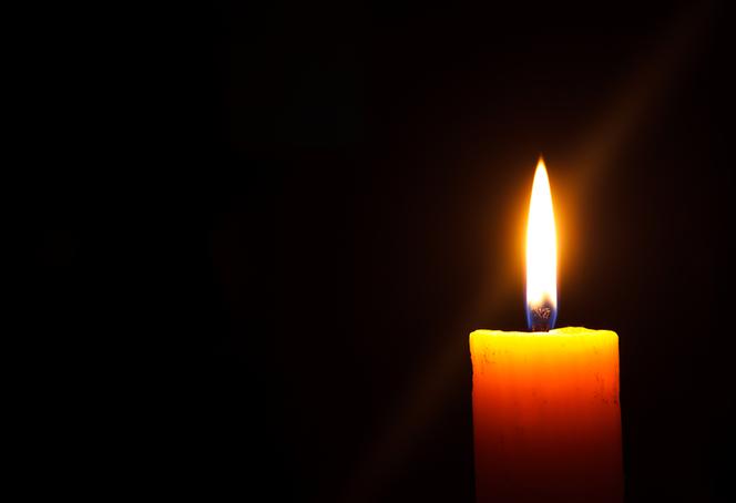 znicz kondolencje żałoba świeca świeczka