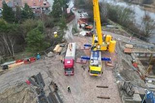 Budowa mostów Berdychowskich w Poznaniu