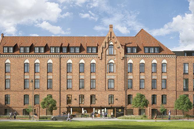 Adaptacja dawnego szpitala na hotel w Gdańsku