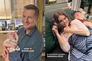 M jak miłość. Wyjątkowe chwile Franki i Pawła z synem. Pokazali intymne ZDJĘCIA