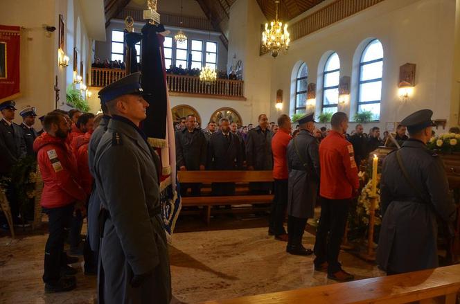 Pogrzeb Pawła Burdyla, policjanta z Jordanowa