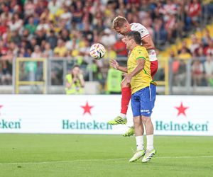 Ronaldinho na Stadionie Śląskim w meczu gwiazd Polska - Brazylia