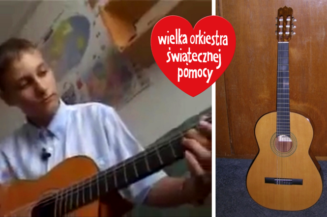 Sebastian Płachecki wystawił gitarę na aukcji WOŚP