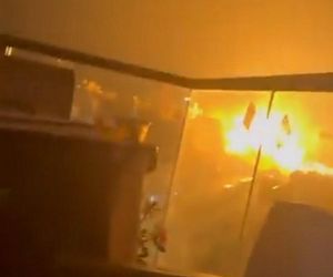 Rakieta trafiła prosto w blok w Izraelu