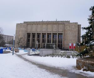 Muzeum Narodowe zimą