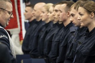 Gdańsk ma nowych policjantów. Złożyli ślubowanie [GALERIA]