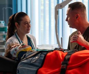 Na dobre i na złe odc. 959 finał sezonu. Aleks /Aleś Zagajewski (Paweł Małaszyński),  Iga Kaczorowska (Anna Szymańczyk)