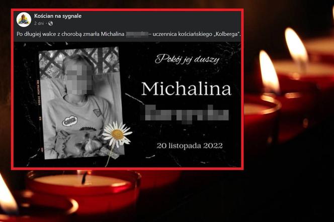 Zmarła 17-letnia Michalina