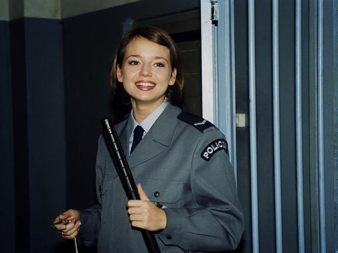 Ania Przybylska zadebiutowała na ekranie rolą policjantki