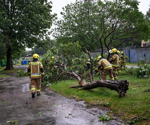  Skutki nawałnic na południu Polski.