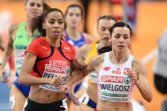 Anna Wielgosz, bieg na 800 m w Apeldoorn