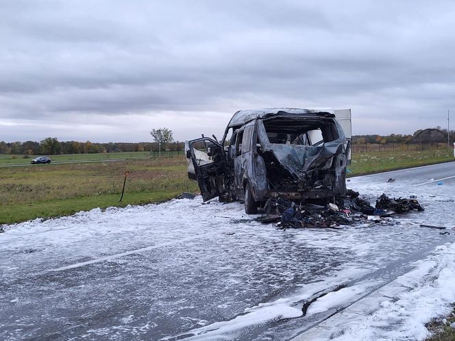 Śmiertelny wypadek na DK 10 pod Nakłem nad Notecią