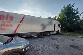 Ukradziona na terenie Niemiec ciężarówka odnaleziona pod Mińskiem Mazowieckim. Zatrzymano dwóch Litwinów!