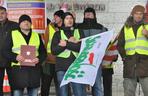 Protest rolników przed Urzędem Wojewódzkim w Kielcach